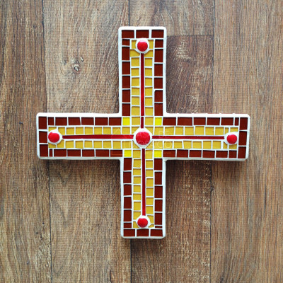 Cruz de mosaico