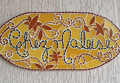 Quadro personalizado em mosaico